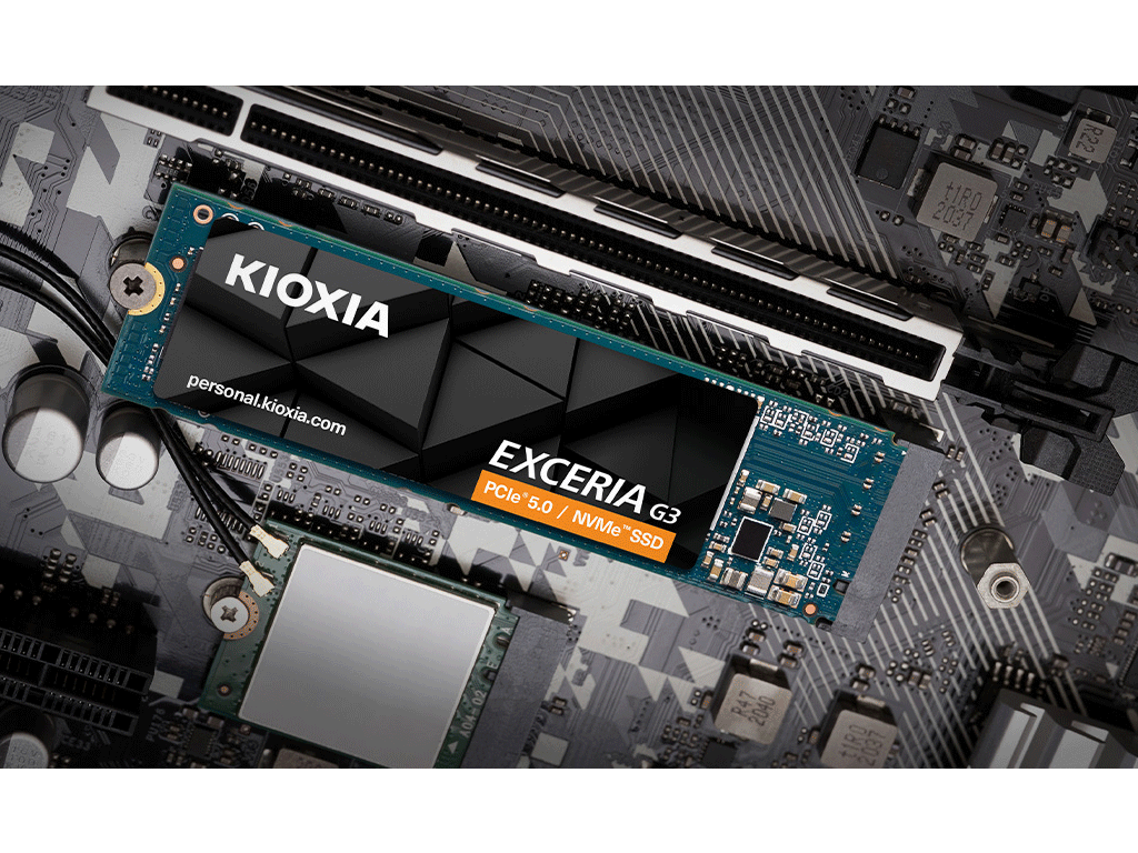 SSD 2TB M.2 80mm PCI-e 5.0 x4 NVMe, KIOXIA Exciria G3 (LVC10Z002TG8)