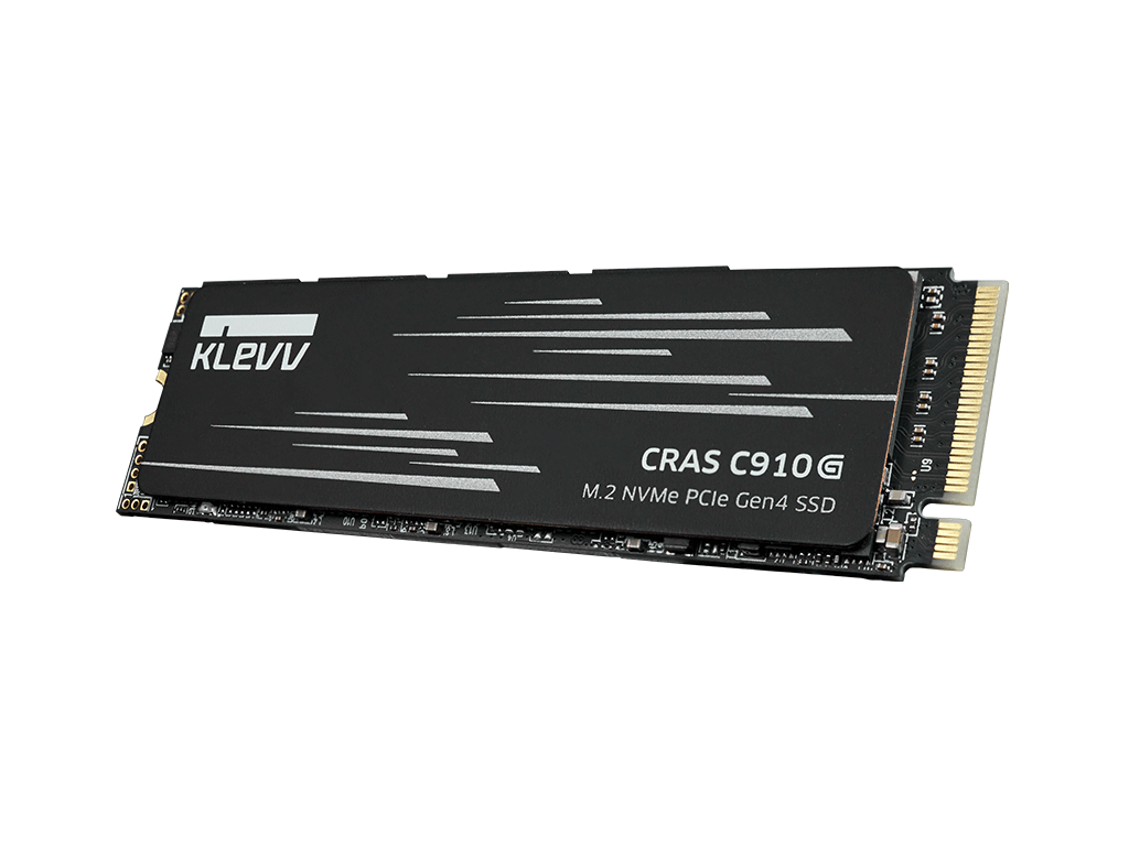 SSD 1TB M.2 80mm PCI-e 4.0 x4 NVMe, 3D TLC, Klevv Cras C910G (K01TBM2SP0-10G)