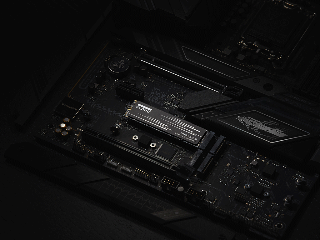SSD 1TB M.2 80mm PCI-e 4.0 x4 NVMe, 3D TLC, Klevv Cras C910G (K01TBM2SP0-10G)
