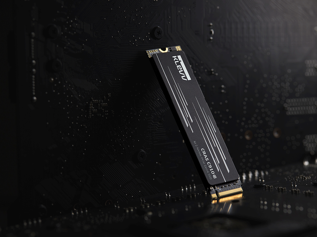 SSD 1TB M.2 80mm PCI-e 4.0 x4 NVMe, 3D TLC, Klevv Cras C910G (K01TBM2SP0-10G)