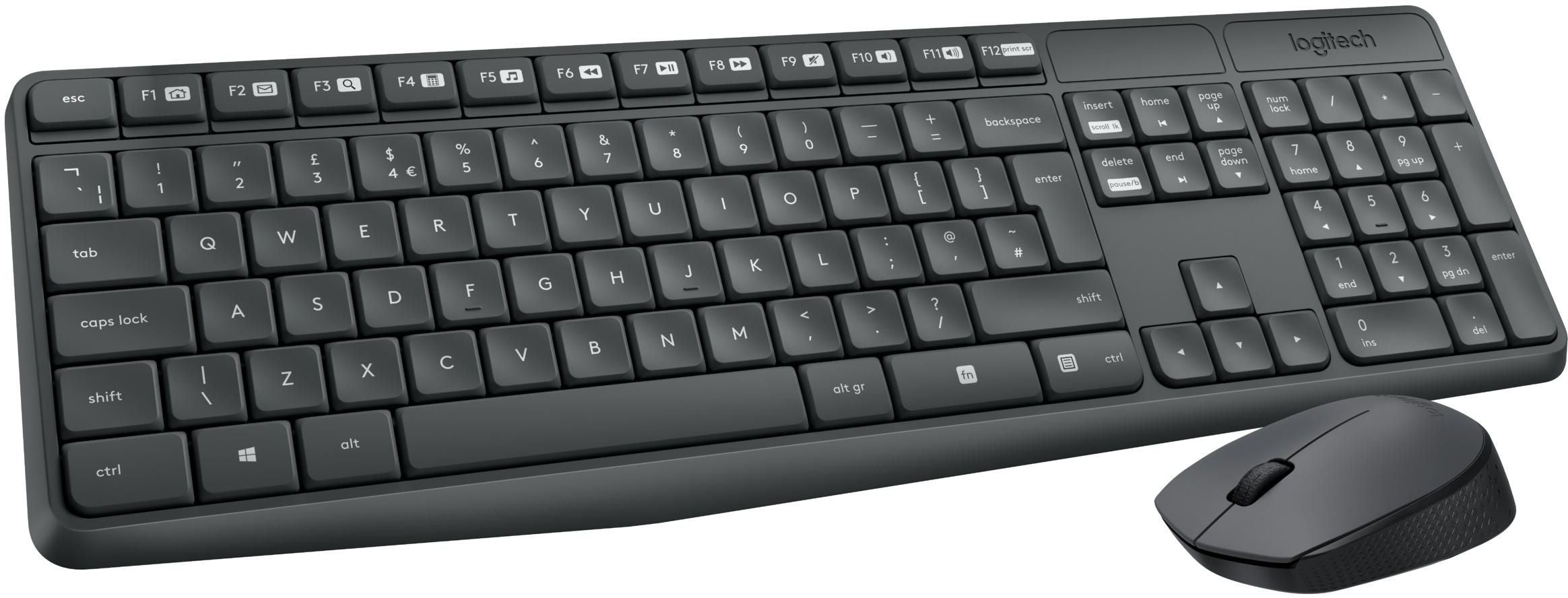 Tipkovnica in miška Logitech Wireless Combo MK235, SLO