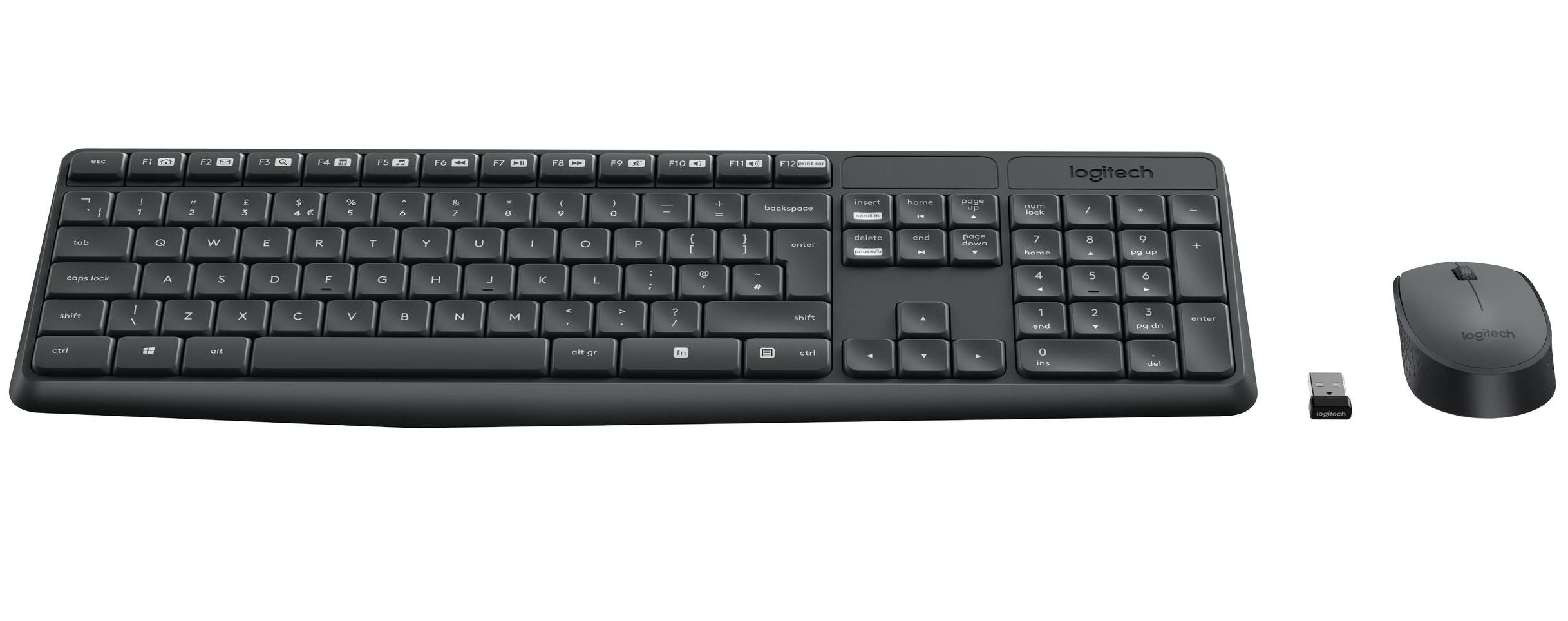 Tipkovnica in miška Logitech Wireless Combo MK235, SLO
