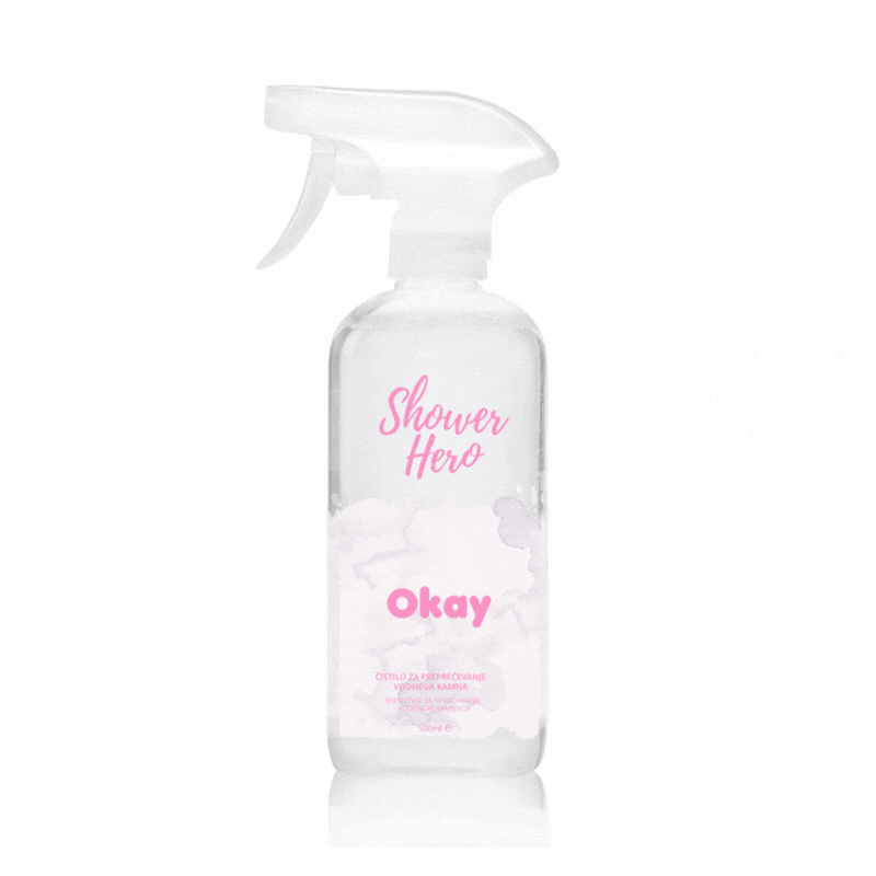 Okay sredstvo za preprečevanje vodnega kamna Shower Hero