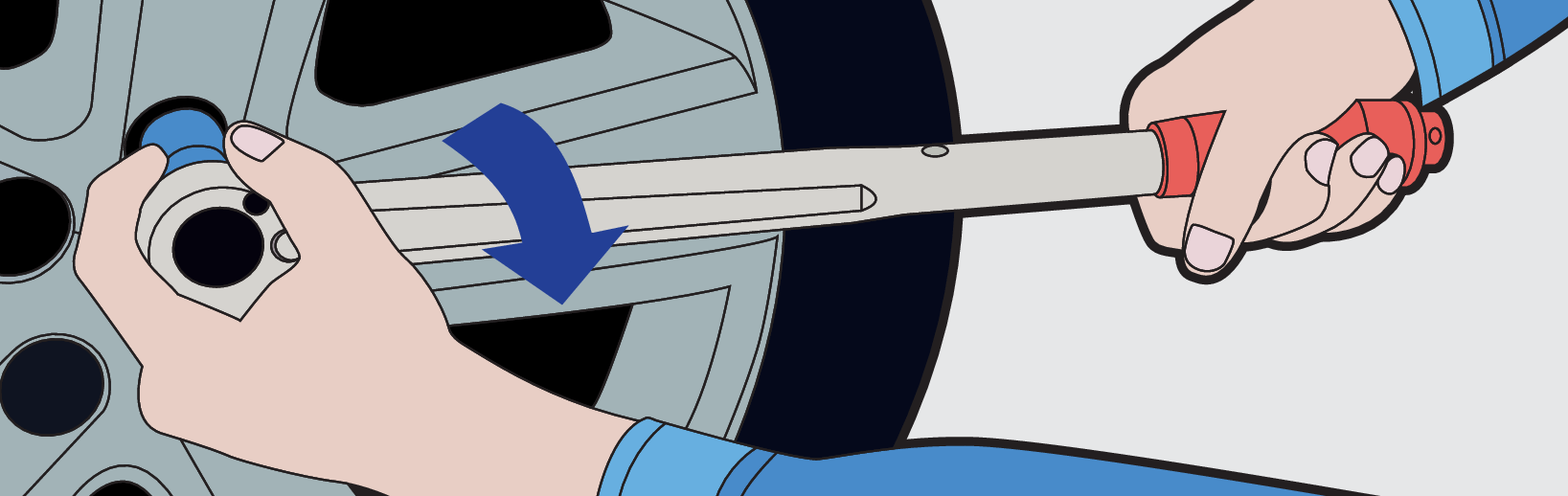 UNIOR Ključ Momentni na klik Art.264 1/4'' 2-24 Nm (615485)