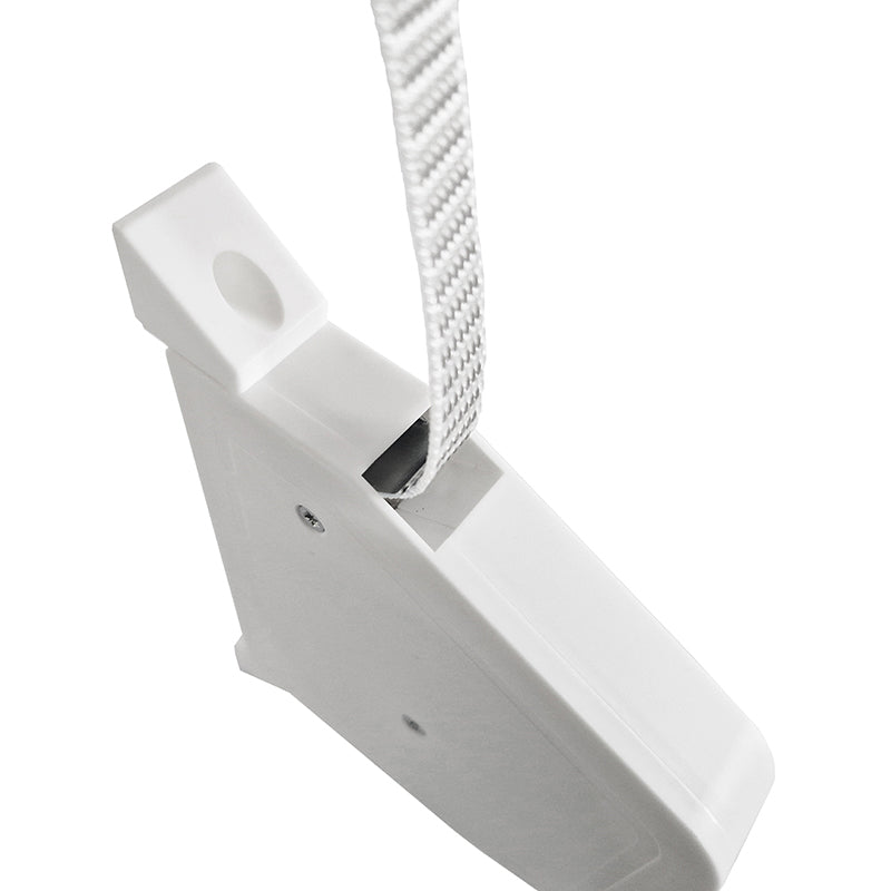 Avtomat za rolete za okna ali vrata Bele barve s trakom 5m