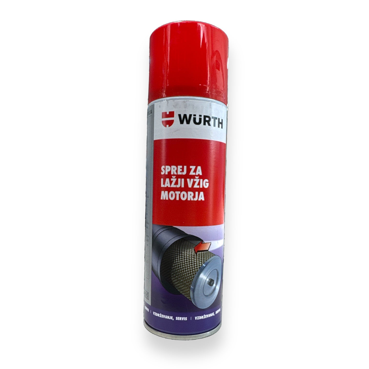 Sprej za lažji vžig motorja Würth