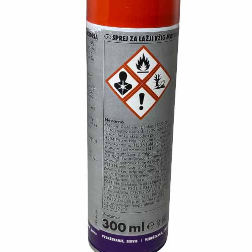 Sprej za lažji vžig motorja Würth