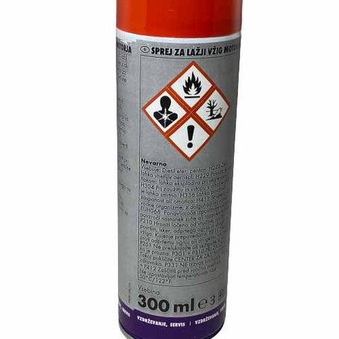 Sprej za lažji vžig motorja Würth
