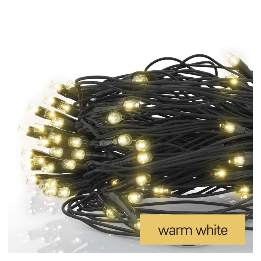 Standard LED povezovalna božična veriga – mreža, 1,5x2 m, zun., topla bela