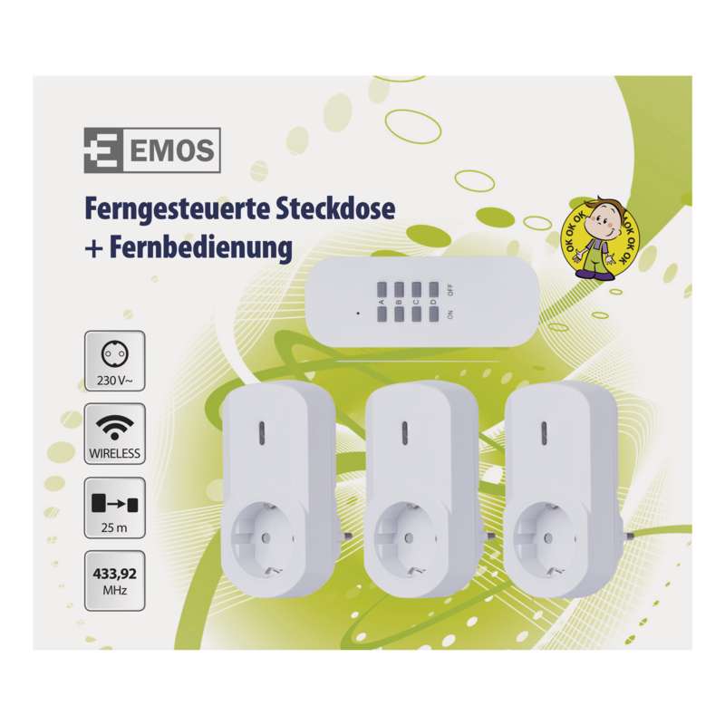 Daljinsko vodene vtičnice schuko