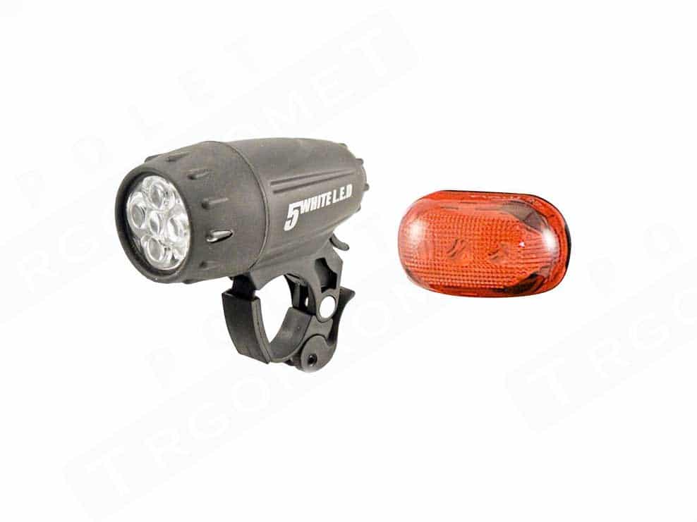 LED sprednja in zadnja luč z nastavkom