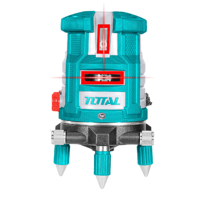 Samonivelirni linijski laser (rdeči laserski žarki), serija INDUSTRIAL (TLL306505E) TOTAL
