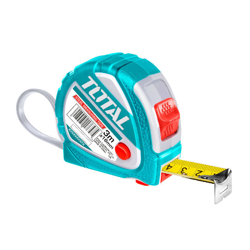 Jekleni merilni trak (meter) 3mx16mm (TMT126031ME) TOTAL