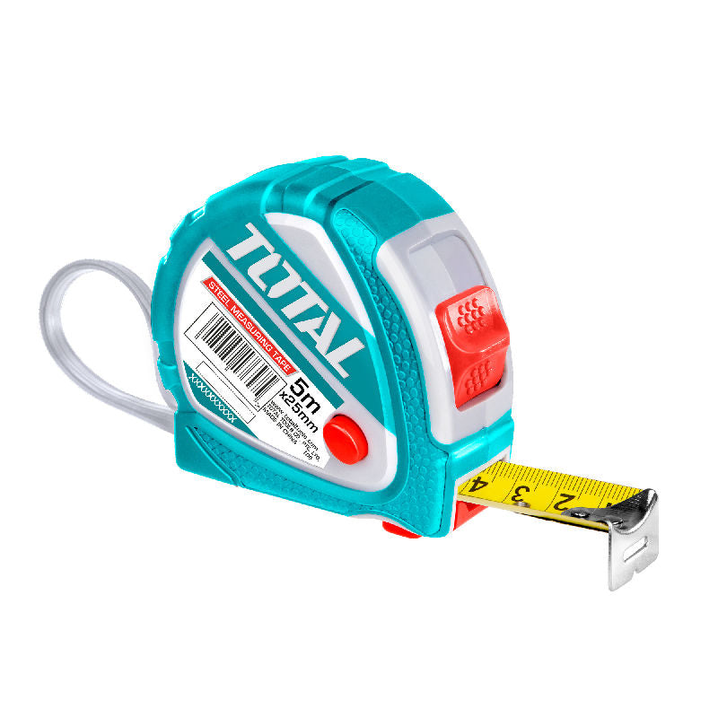 Jekleni merilni trak (meter) 5mx25mm (TMT126052ME) TOTAL