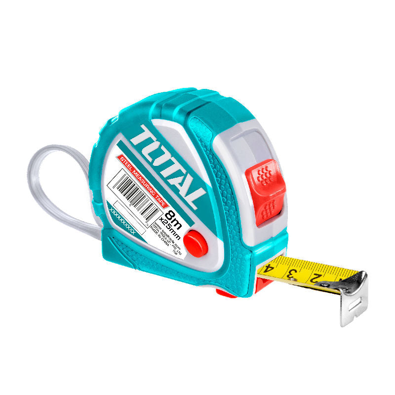 Jekleni merilni trak (meter) 8mx25mm (TMT126081ME) TOTAL