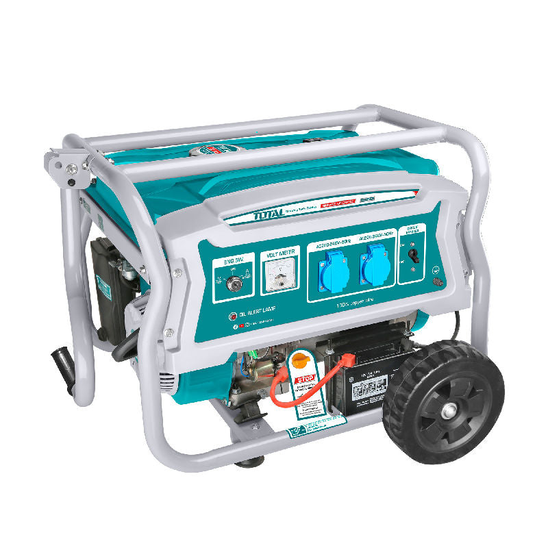 Generator bencinski 3,5KW, 15L/8hp/11hours/3000rpm, serija INDUSTRIAL (TP135006E) TOTAL