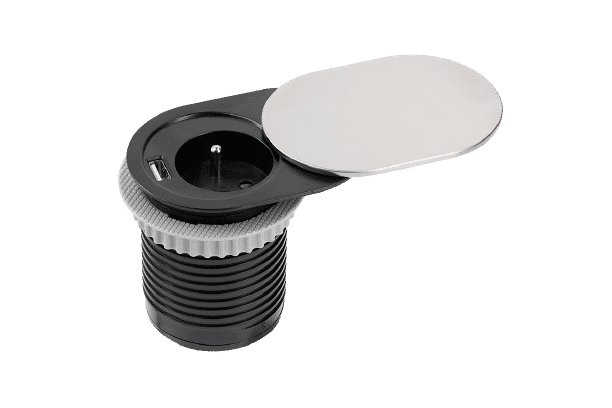 Skrita vtičnica GTV | 1x Vtičnica 1x USB | AE-BPW1S1UCH-51