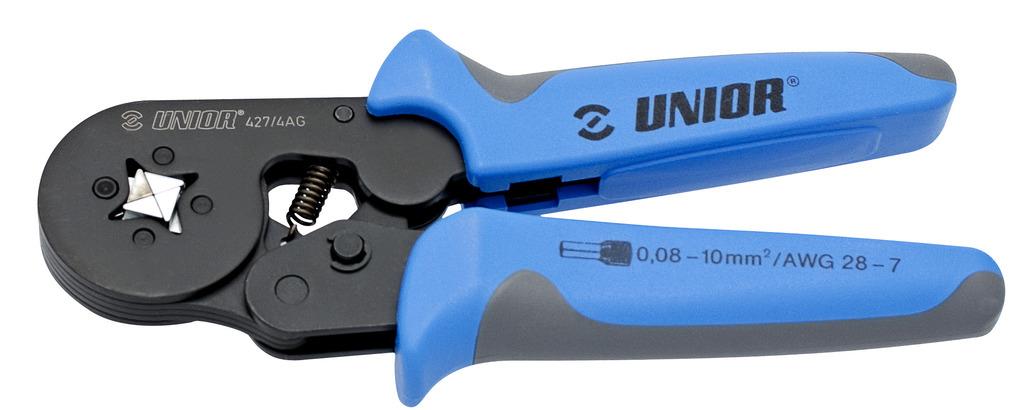 UNIOR KLEŠČE GRIP ZA KAB. KONTAKTE Art.427/4AG 0,08-10 mm2 (621550)