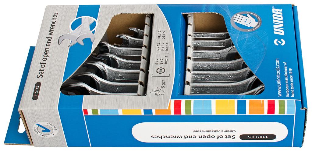 Unior ključi viličasti Art.110/1CS 6-22 mm (602844)