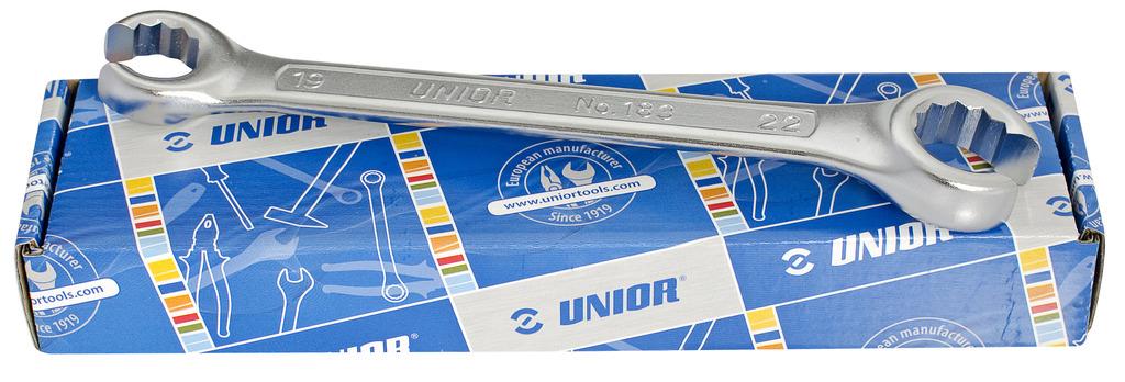 Unior ključi obročni odprti krivi Art.183/2CB 8-32 mm (612986)