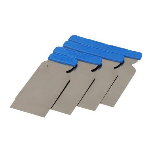 KUBALA LOPATICE ZA KITANJE Inox, plastičen ročaj, 4 - delni set. 50, 80, 100 in 120 mm