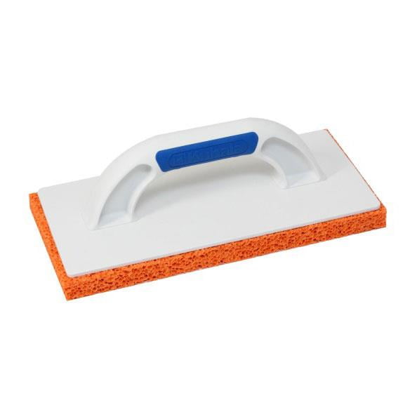 KUBALA GLADILKA FUGIRNA PVC Z oranžno spužvo, dvokomponentni ročaj. 280x140 mm