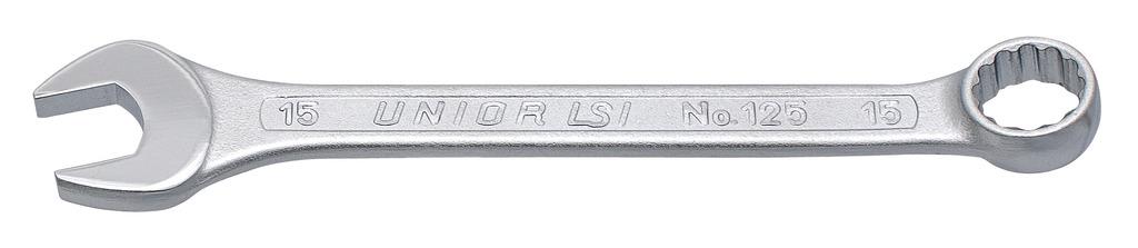 UNIOR KLJUČ VILIČASTO OBROČNI KRATEK Art.125/1 11 mm (600419)
