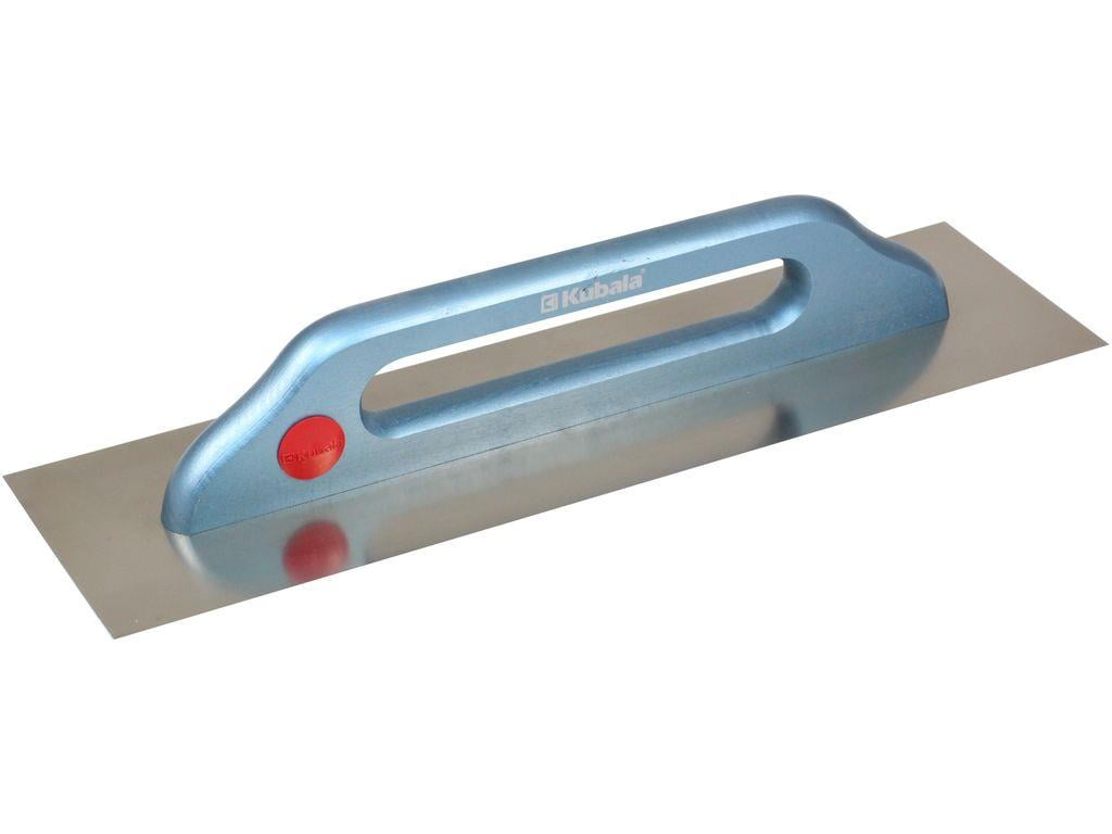 KUBALA GLADILKA ZIDARSKA Lesen ročaj, inox. 480x130 mm, gladka