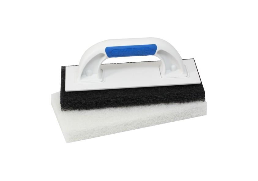 KUBALA GLADILKA FUGIRNA PVC Z zamenljivo gobo, dvokomponentni ročaj. 120x250 mm