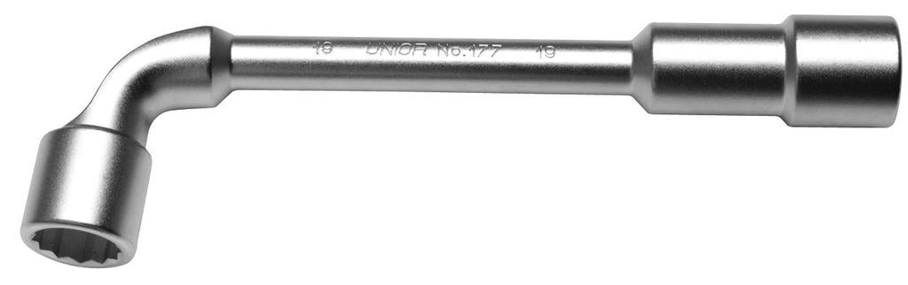 UNIOR KLJUČ NASADNI DVOSTRANSKI UPOGNJEN Art.177 10 mm (609085)