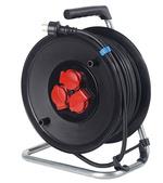 AS SCHWABE ROLETA KABELSKA 3 vtičnice z zaščitnimi pokrovčki, IP44. 3x2,5mm / 40 m / 320 mm
