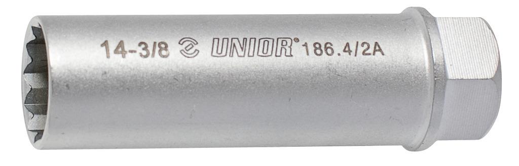 UNIOR KLJUČ NASADNI 3/8" ZA SVEČKE Art.186.4/2 14 mm (622513)