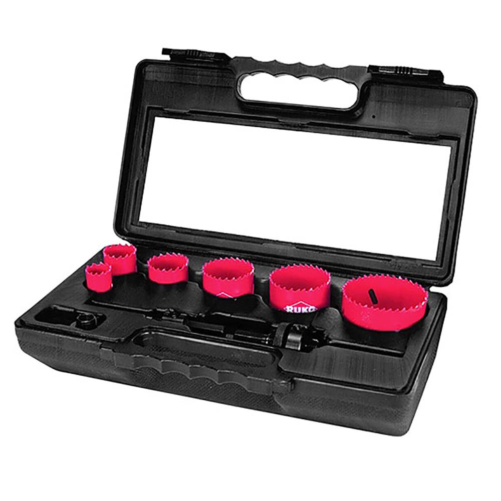TERRAX ŽAGE KRONSKE HSS Bi-Metal, PVC embalaža. fi 22 - 68 mm / 8 del,grt