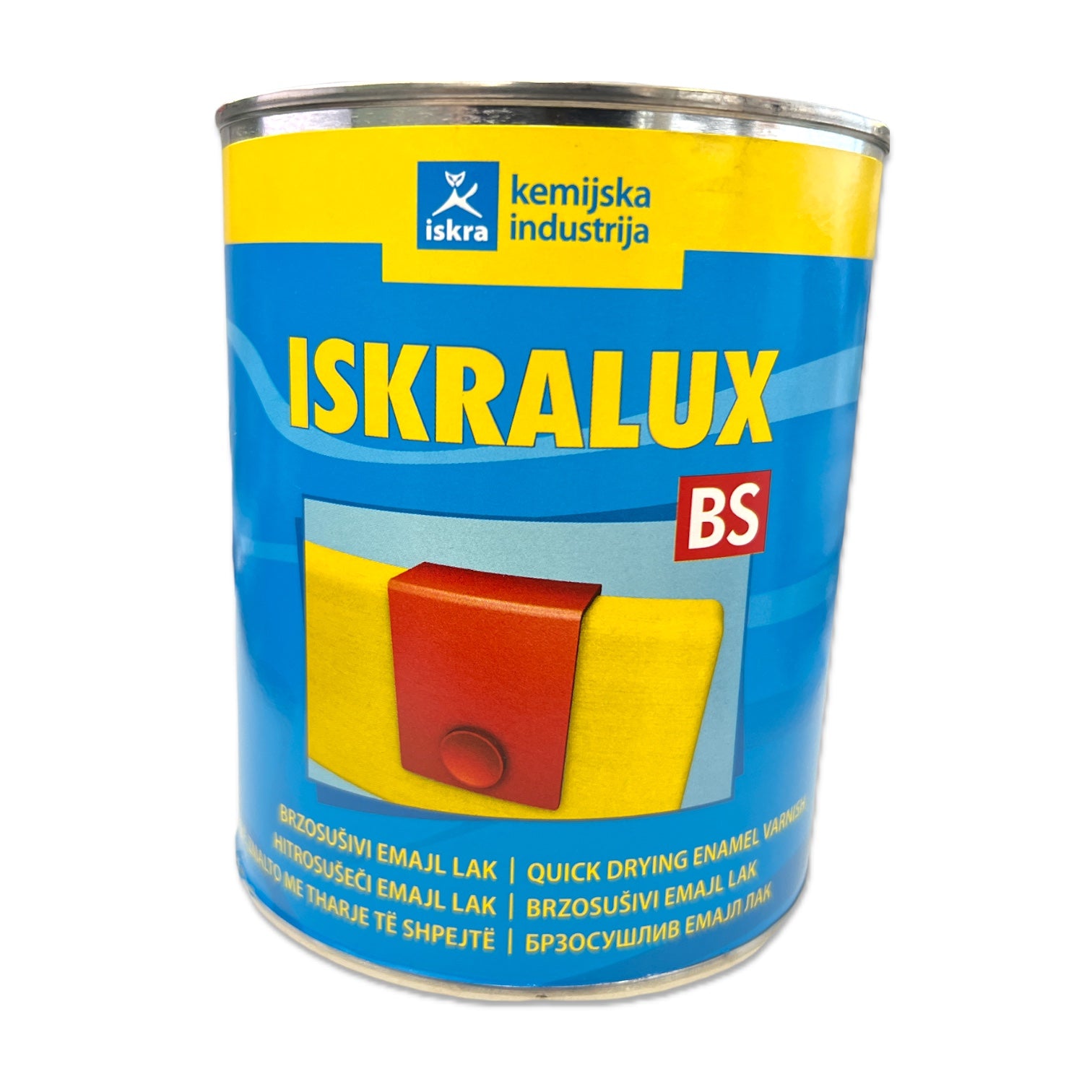 ISKRALUX hitro sušeči emajl lak  0,75L