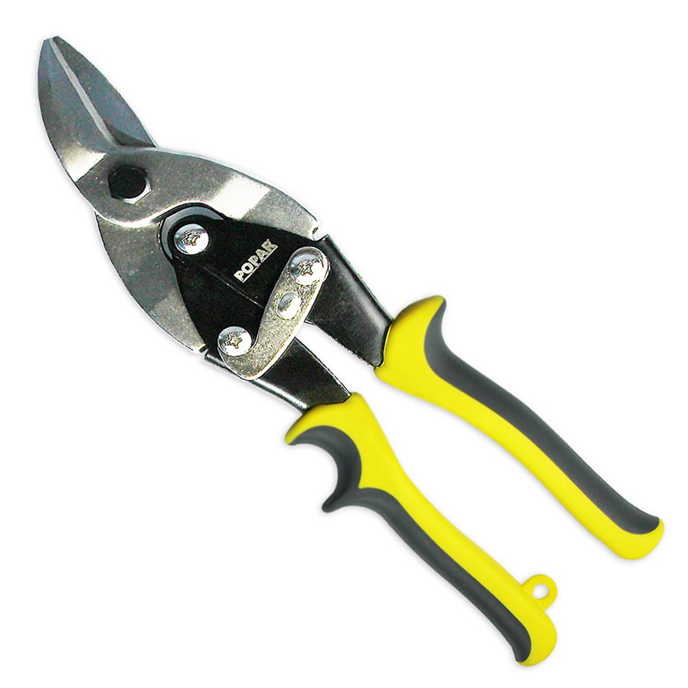 POPAR ŠKARJE ZA PLOČEVINO Levo rezanje, na obešalu, POPAR. 250 mm (TIN02001-L)