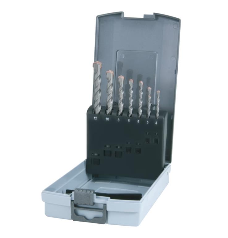 RUKO SVEDRI UDARNI ISO 5468 - DIN 8039 Cilindrični, 7-delna grt., PVC embalaža. 4.0 - 12.0 mm