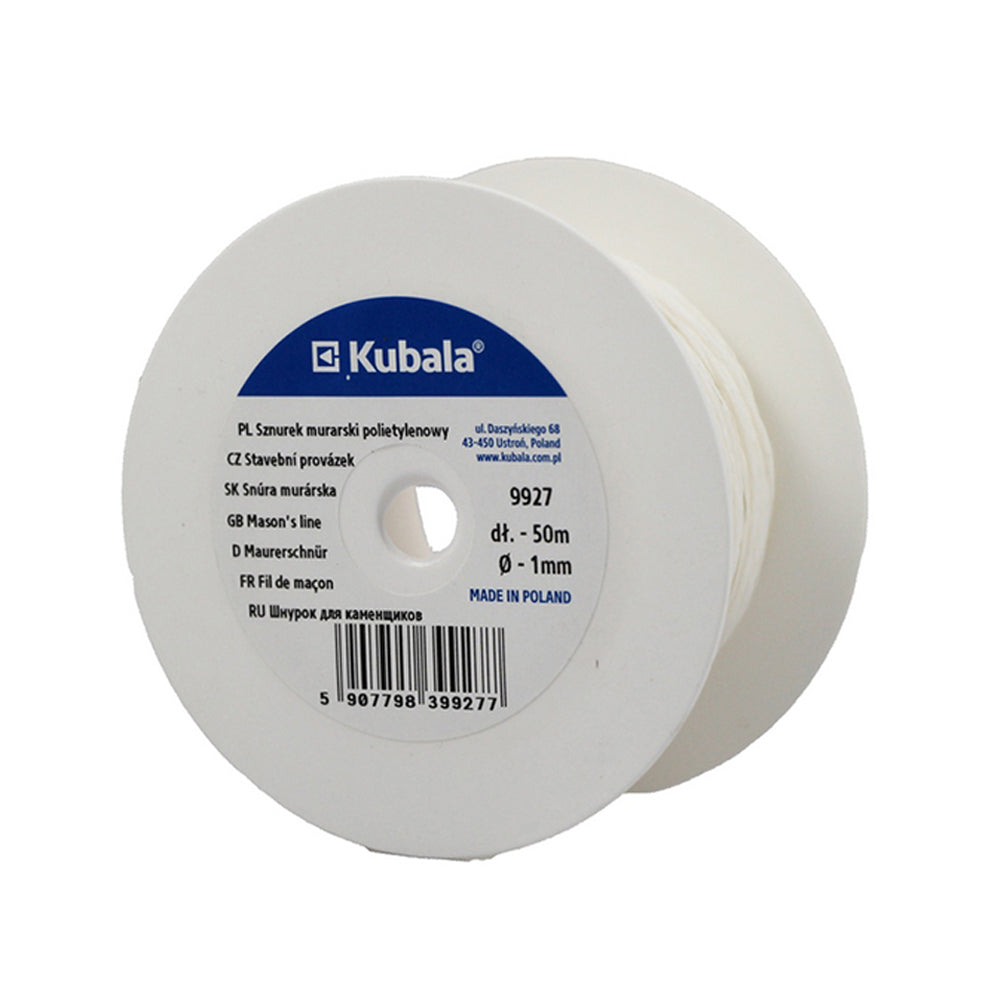 KUBALA VRVICA ZIDARSKA Debelina vrvice 1,0 mm. (50m/bela-100m/bela)