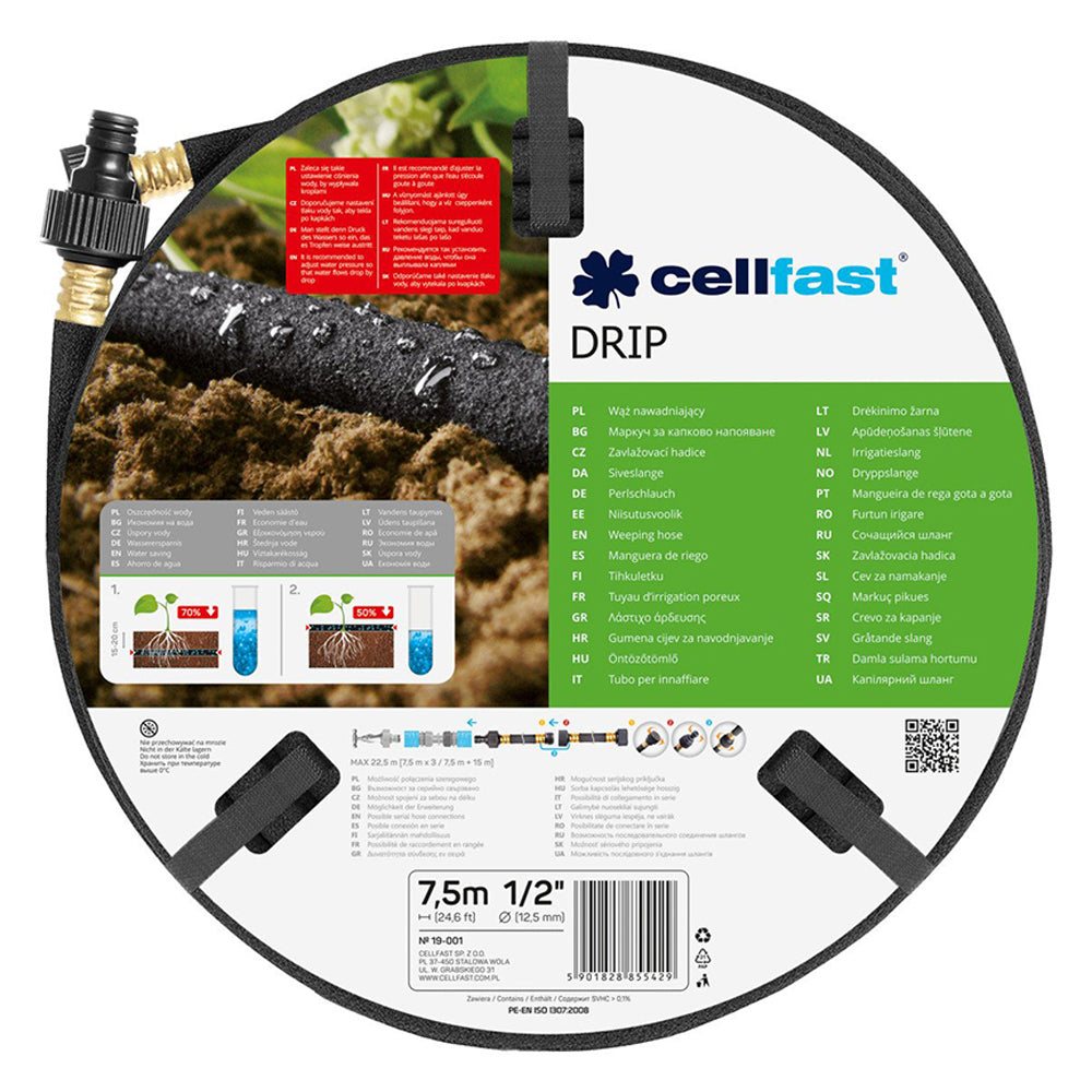 CELLFAST CEV KAPLJALNA DRIP  1/2"-7,5m