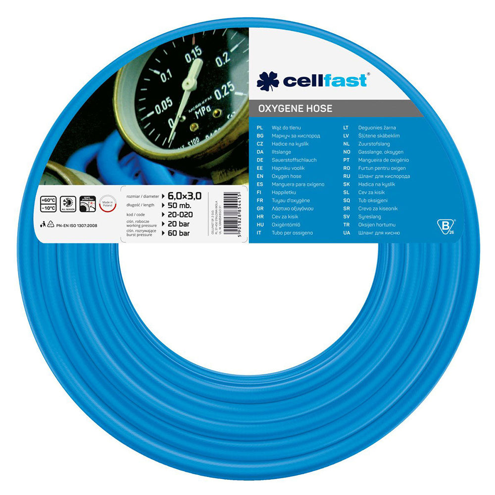 CELLFAST CEV TEHNIČNA Za kisik. S14 - A. 6mm/3mm/80m
