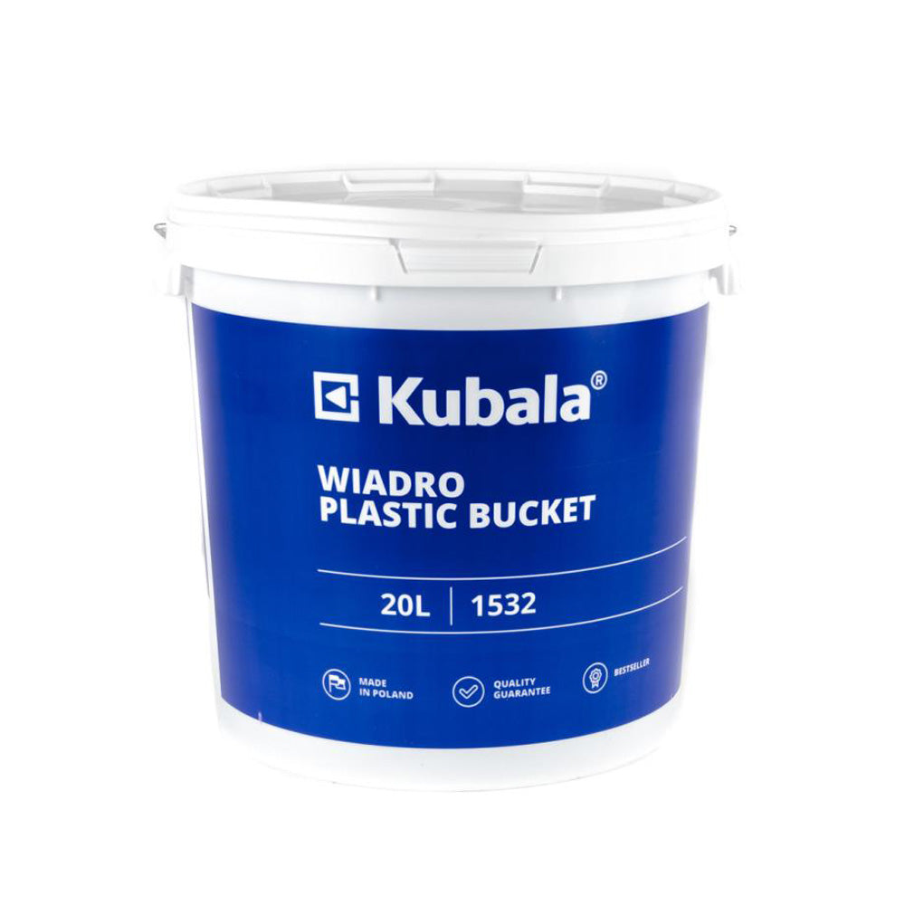 KUBALA VEDRO PVC Z merilno skalo in pokrovom. 20 L