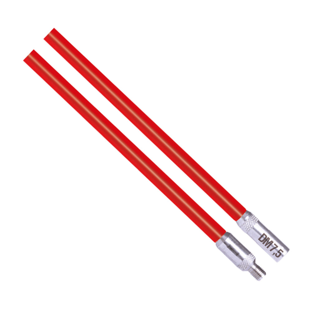 RUNPOTEC PALICA FIBERGLASS RUNPOSTICK Rdeča, trda, 2x410mm. fi 7,5 mm (20881)