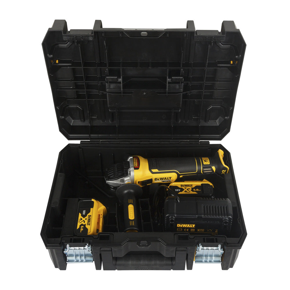 Dewalt Brusilnik Kotni Akumulatorski DCG405P2 18V 2 Bater. In Pol