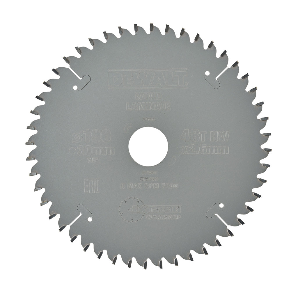 Dewalt List ZA Krožno Žago DT4094 Premer Rezila 190 Mm