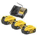 Dewalt Polnilec ZA Baterije SET DCB1104P3 4A S 3 Baterijami