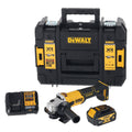 Brusilnik Kotni Akumulatorski Dewalt DCG407M1T 18 V, TSTAK Kovček