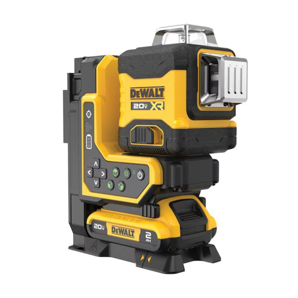 DEWALT LASER VEČLINIJSKI AKUMULATORSKI DEWALT DCLE34035D1, z daljin. upravlj. Zelen, 18 V, 40/100 m, 360 sto (DCLE34035D1)