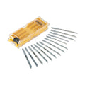 DEWALT GARNITURA LISTOV ZA VBODNO ŽAGO DEWALT DT2298 EXTREME, 14 kos. 82-100mm, HCS/BiM (DT2298)
