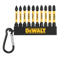 DEWALT GARNITURA VIJAČNIH NASTAVKOV PZ DEWALT DT7276 EXTREME, 10 kos, z zaponko PZ1 x2, PZ2 x6, PZ3 x2, 57mm (DT7276)