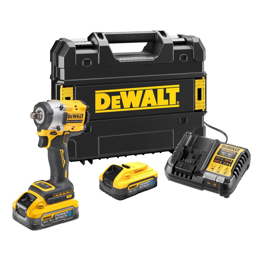 Vijačnik Udarni Akumulatorski Dewalt DCF921H2T 18 V, 2 Bat. in Pol