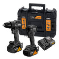 DEWALT SET AKUMULATORSKEGA ORODJA DEWALT MCLAREN DCK2222MP2T, 2-del. set. 18 V, 2x5 Ah (DCK2222MP2T)